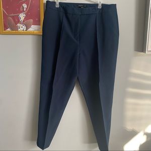 Femme Navy Blue Dress Pants